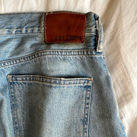 cOF Studio light wash Italian selvedge denim 31 - Picture 3 of 7